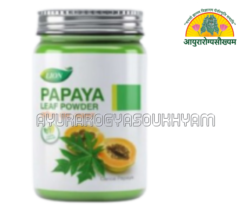 ayurarogyasoukhyam-440/product/202508/main/AMR005606_Papaya Leaf Powder_Lion_shree Naranarayana Ayurvedic Pharmacy_Ayurarogyasoukhyam_45421.png