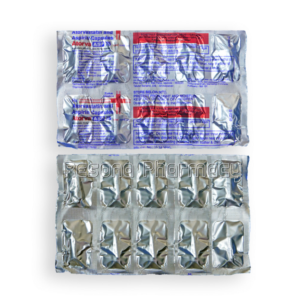 Atorva Asp 75