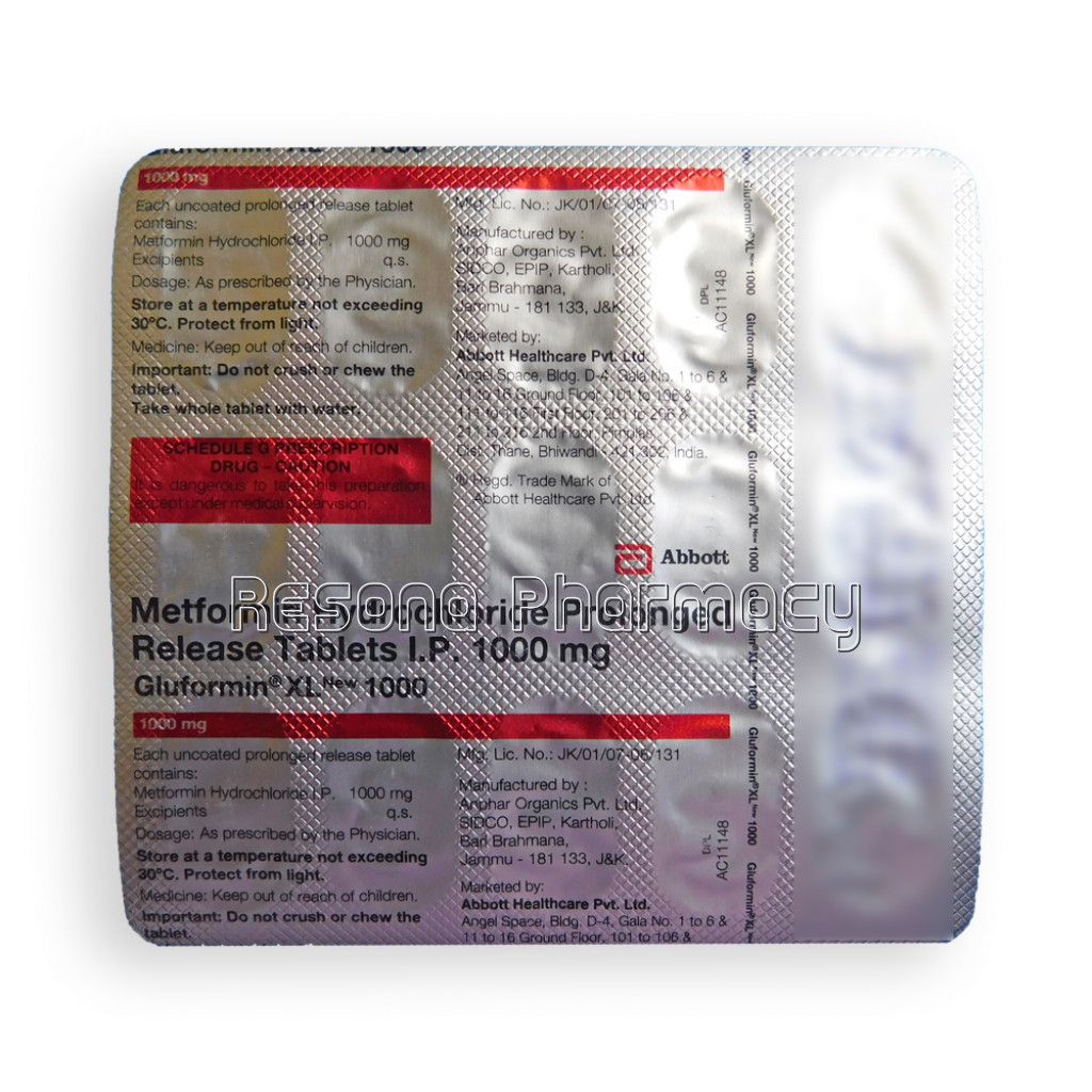 Gluformin Xl New 1000