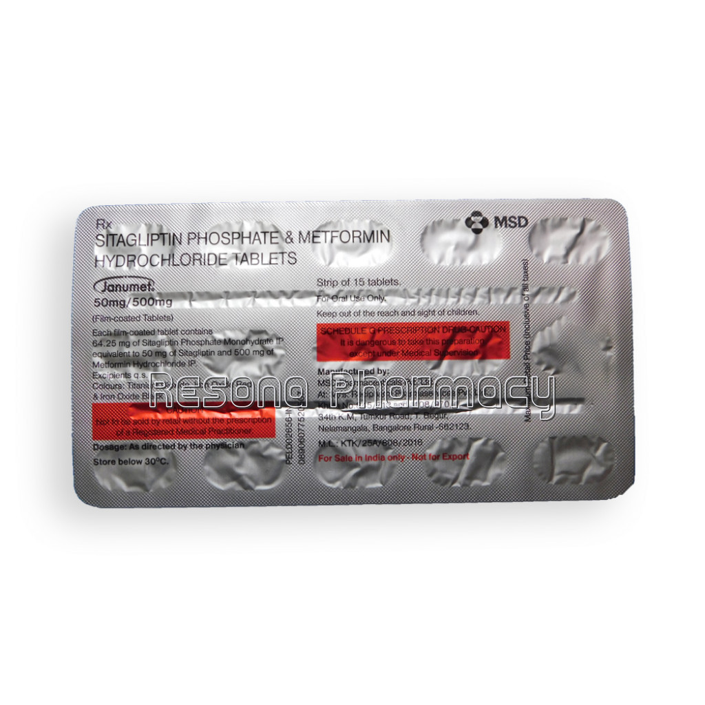 Janumet 50/500 Mg