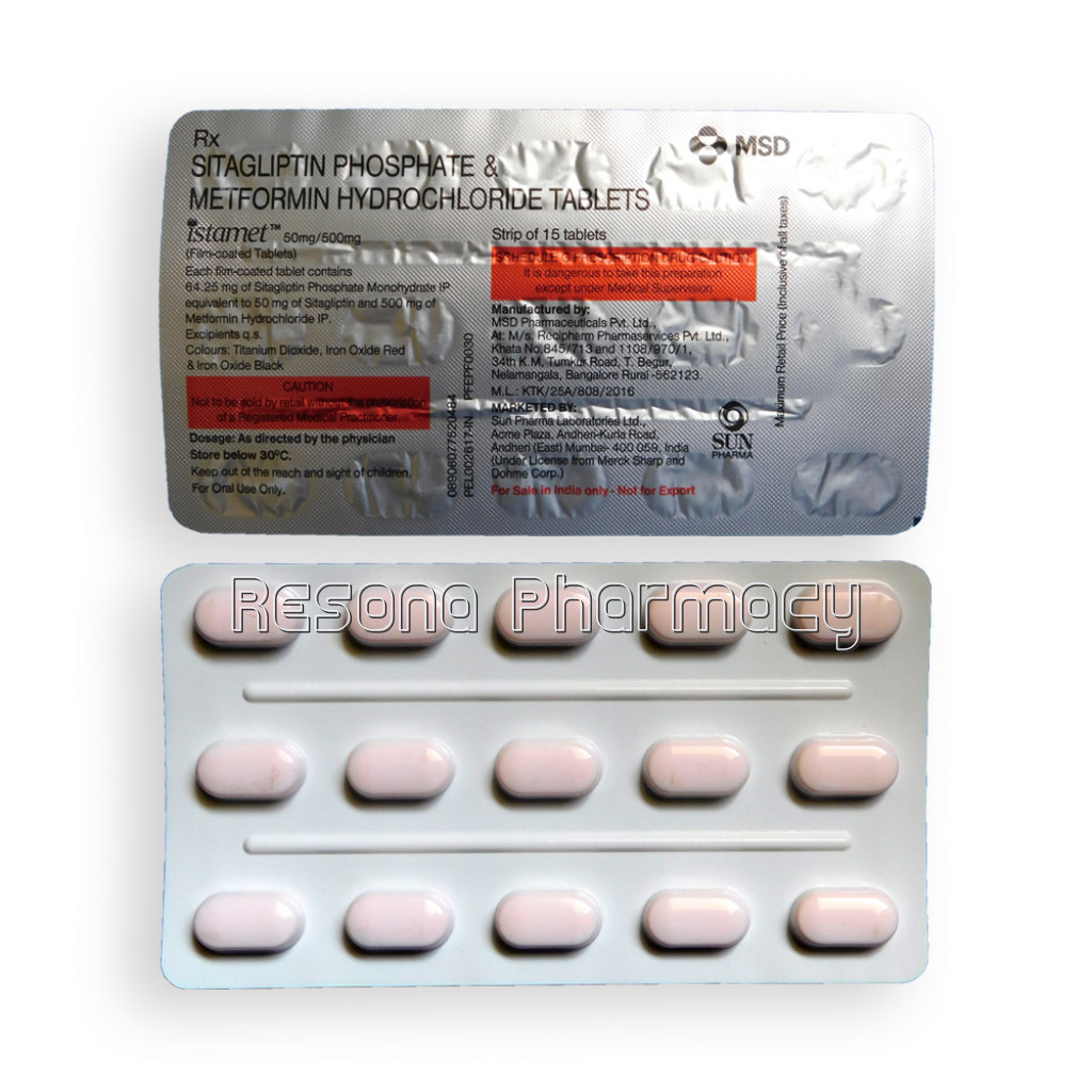 Istamet 50/500 Mg