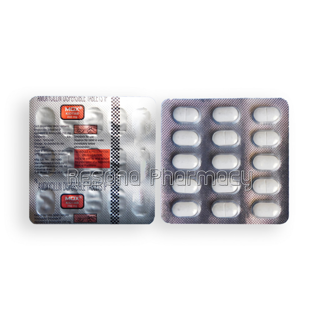 Mox Kidtab 250 Mg