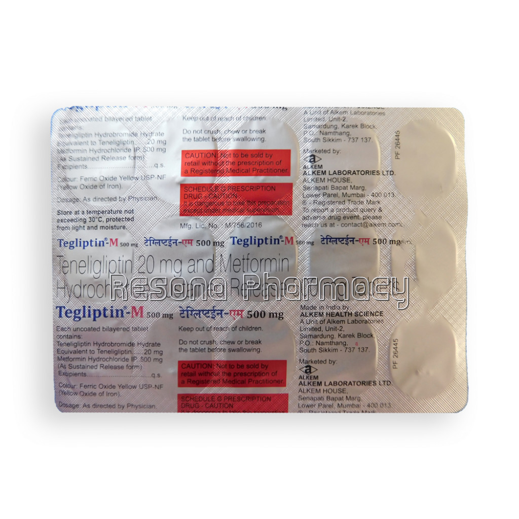 Tegliptin M 500 Mg