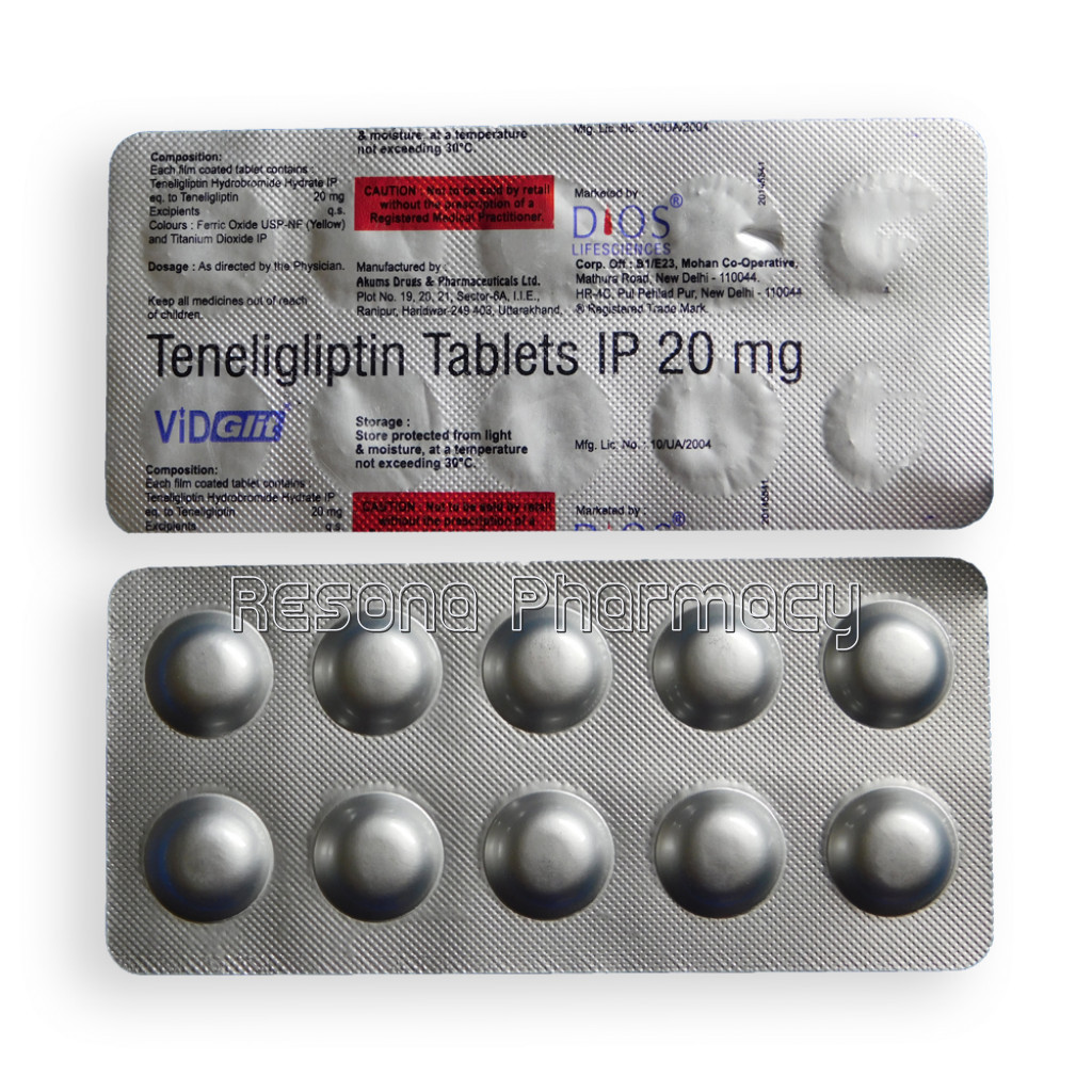 Vidglit M 20Mg