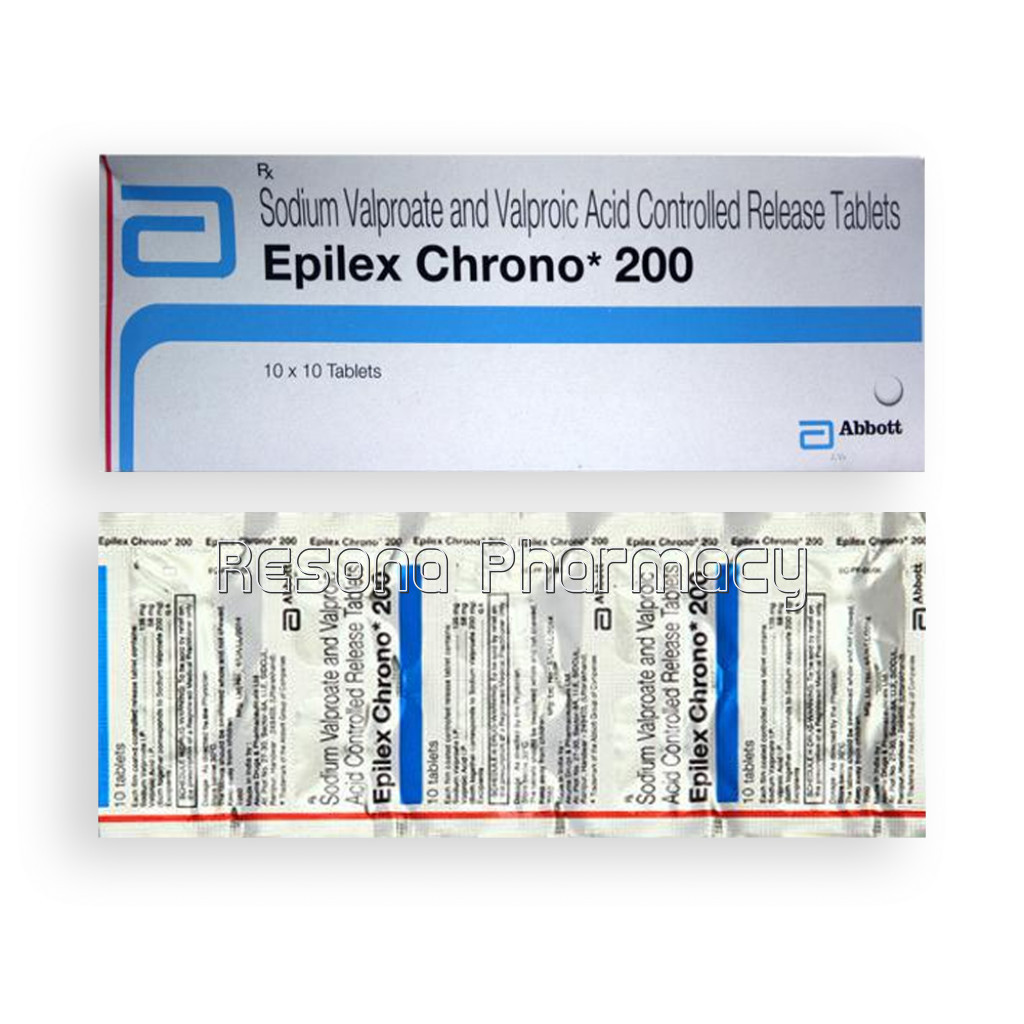 Epilex Chorno 200 Mg