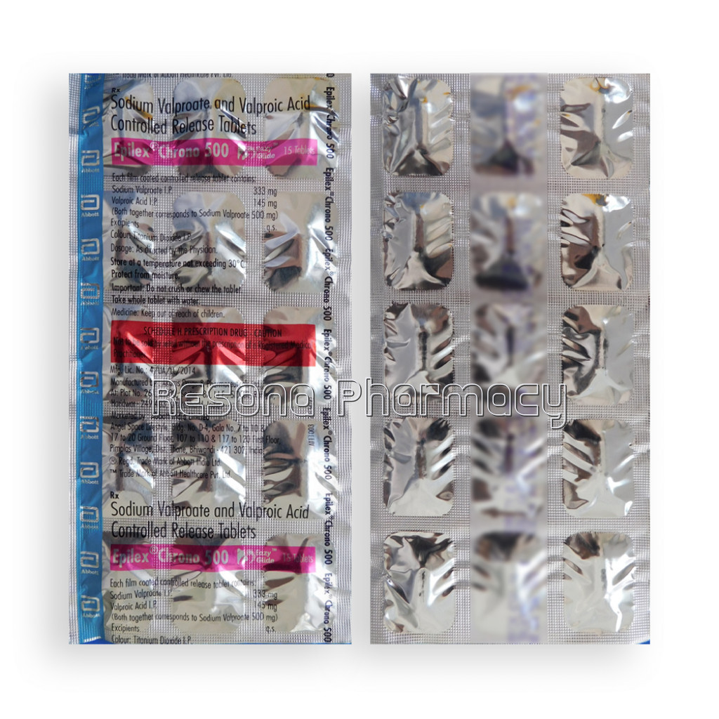 Epilex Chorno 500 Mg