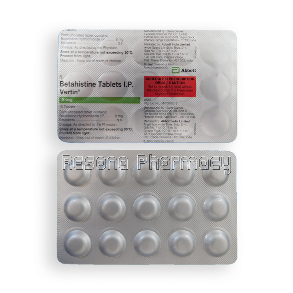 Vertin 8Mg