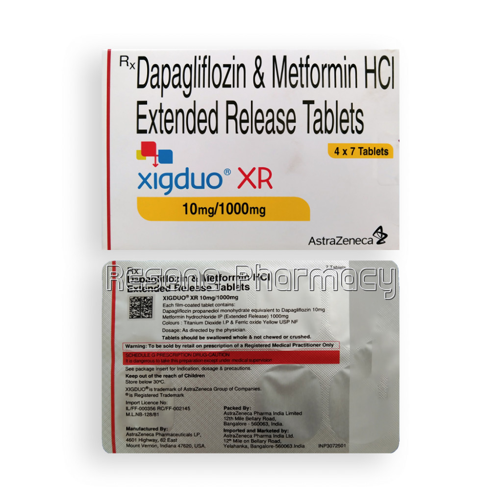 Xigduo Xr 10/1000Mg
