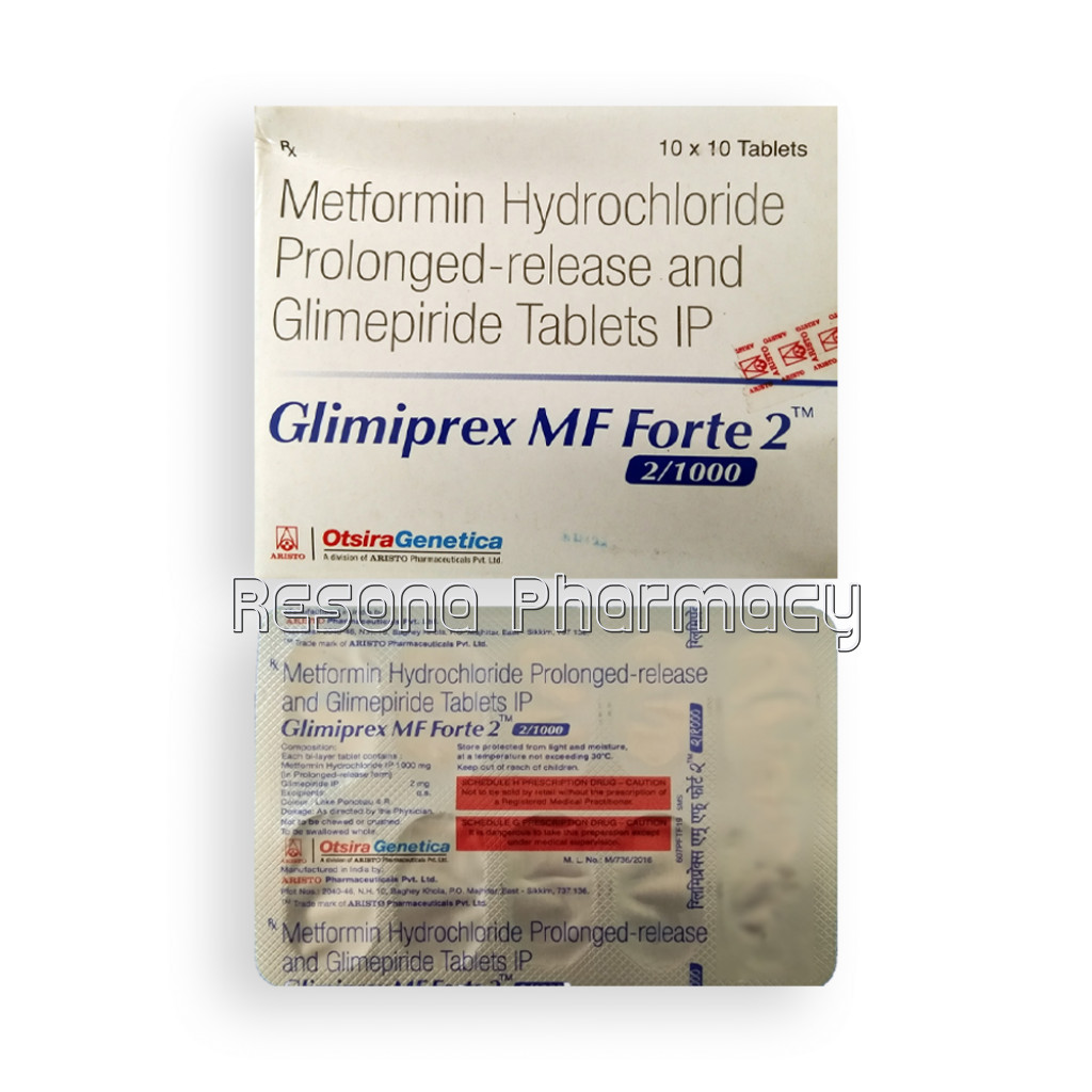 Glimiprex Mf Forte 2 2/1000