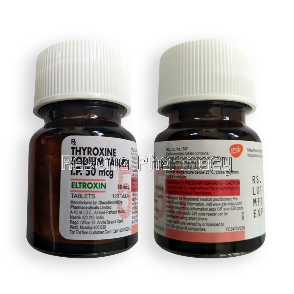 Eltroxin 50Mcg