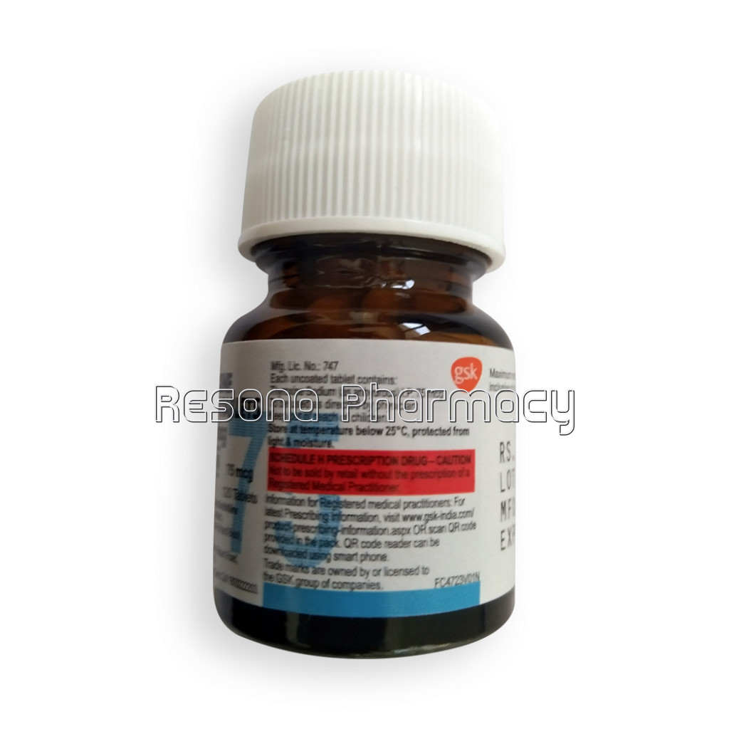 Eltroxin 75Mcg