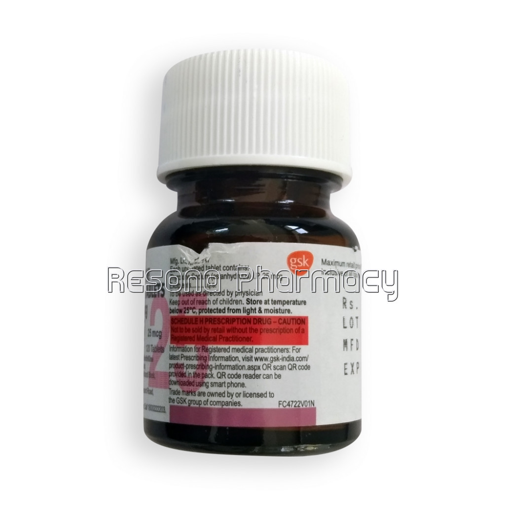 Eltroxin 25Mcg