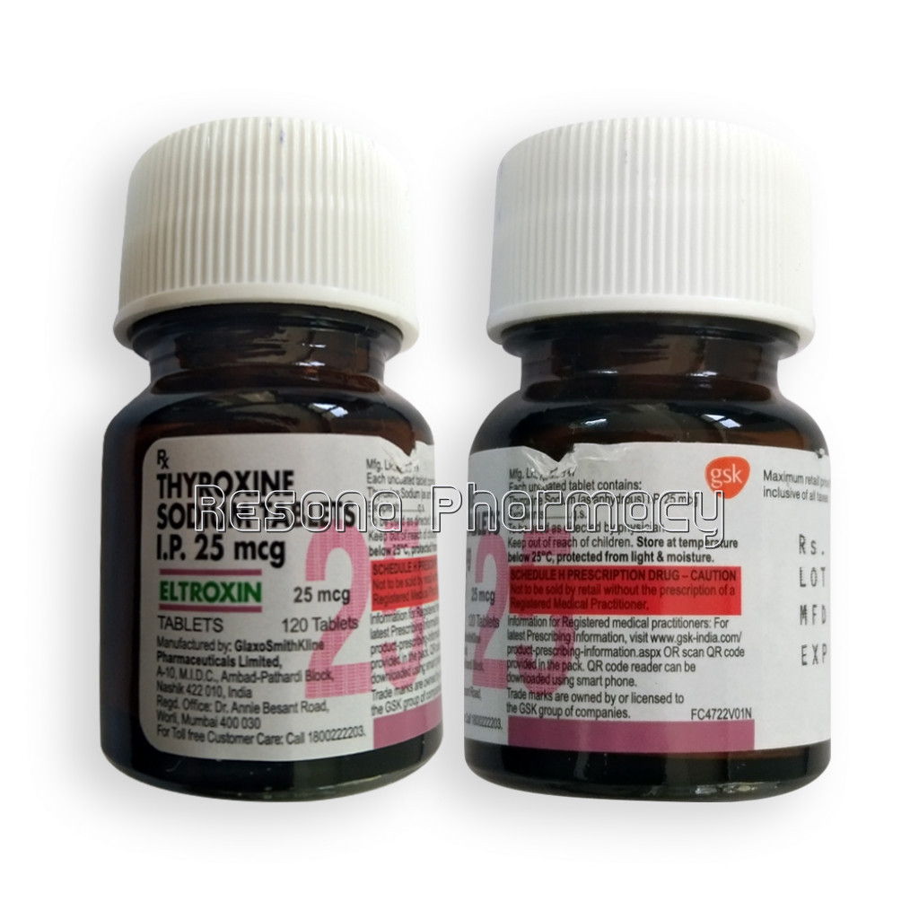 Eltroxin 25Mcg