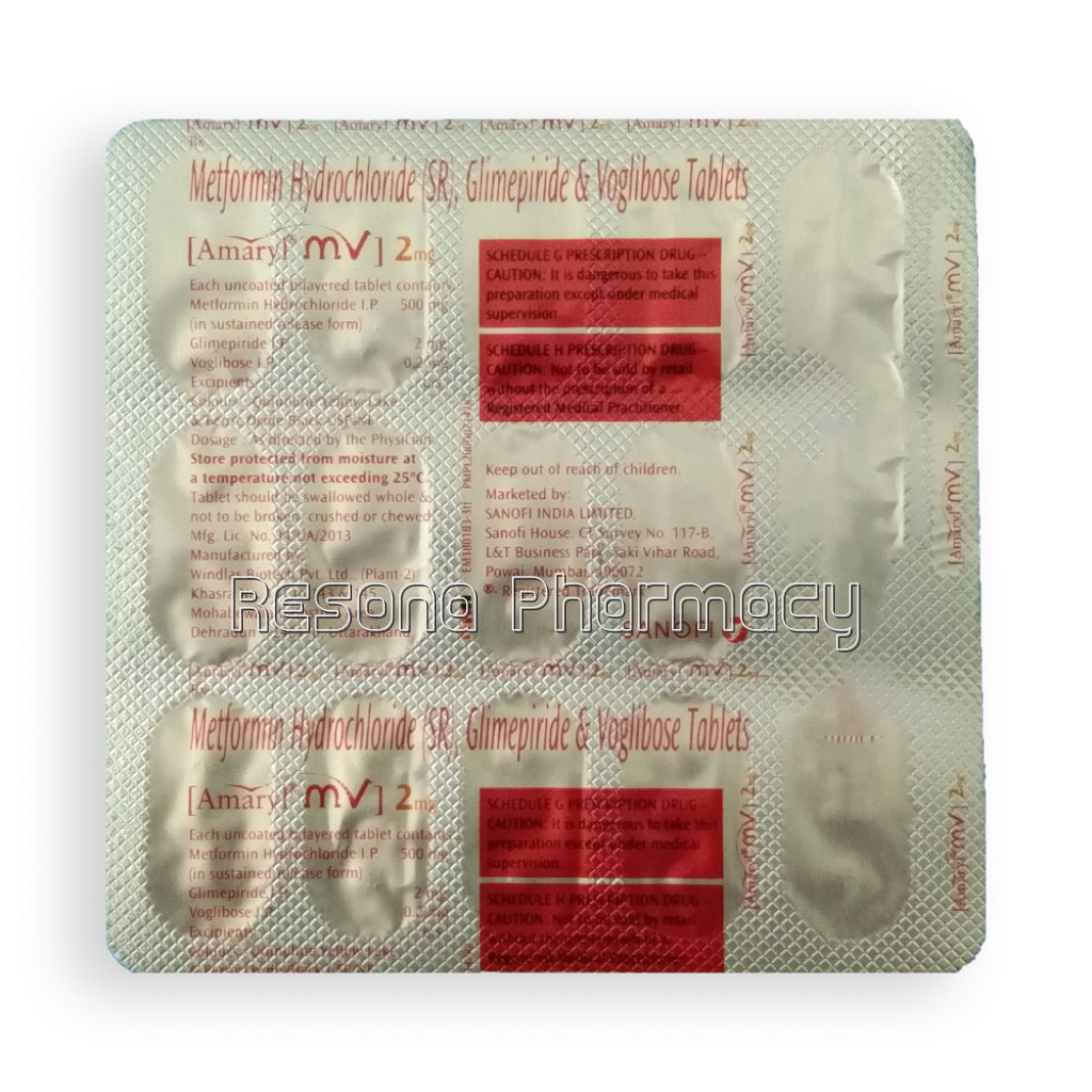 Amaryl Mv 2Mg