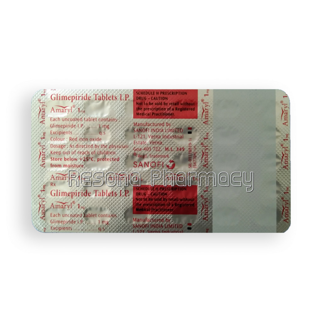 Amaryl 1Mg