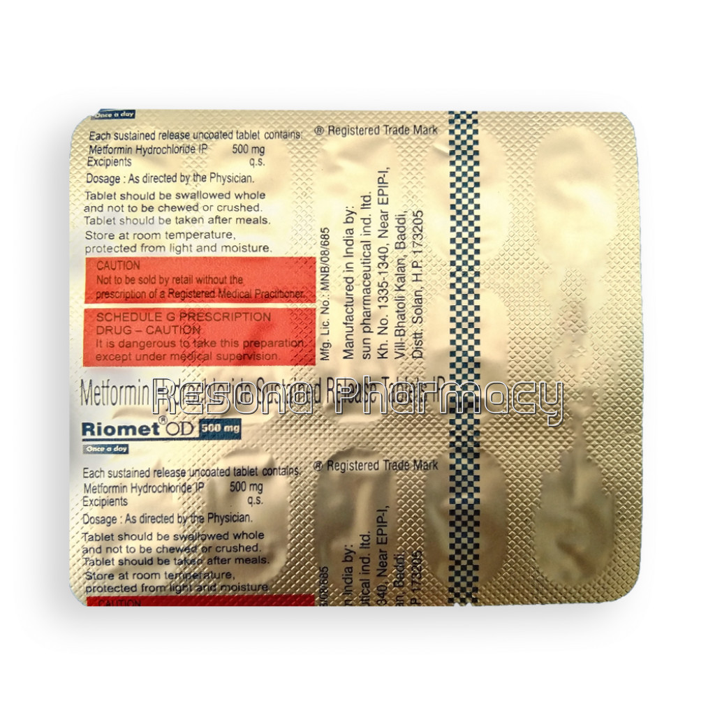 Riomet Od 500 Mg