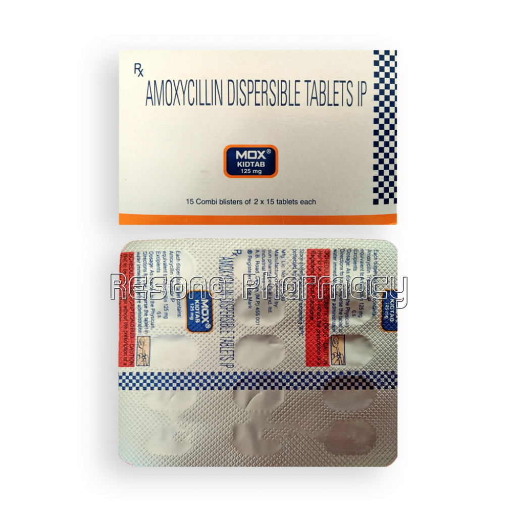 Mox Kidtab 125 Mg