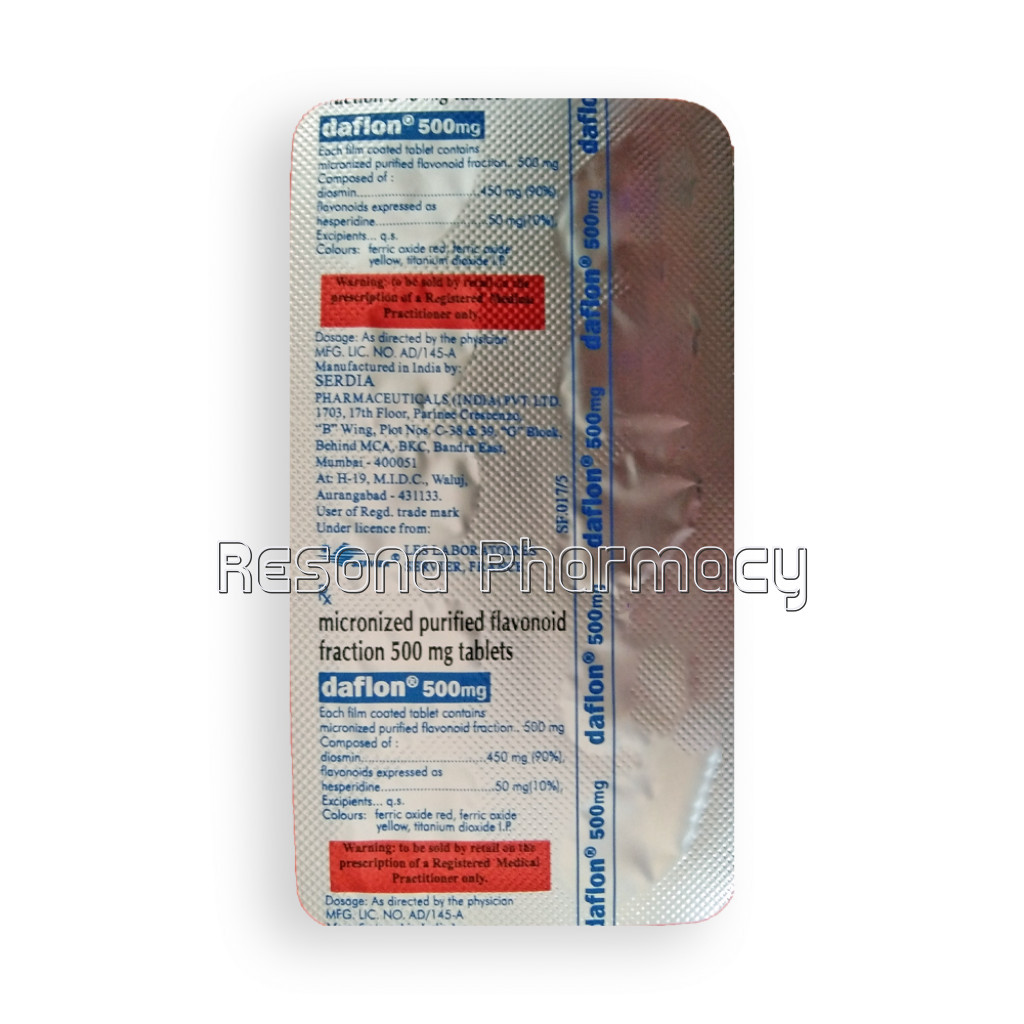 Daflon 500 Mg