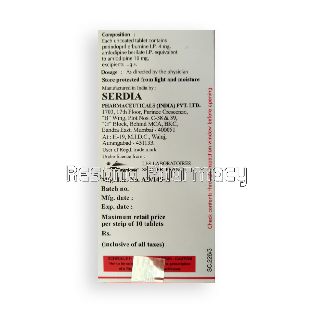Coversyl  Am 4/10