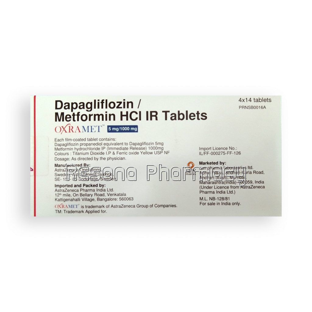 Oxramet 5/1000 Mg