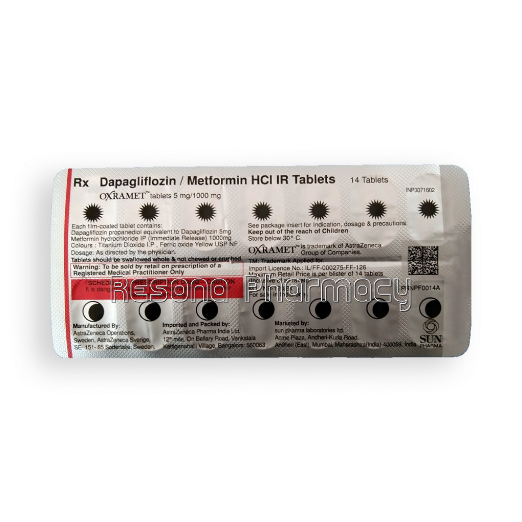 Oxramet 5/1000 Mg