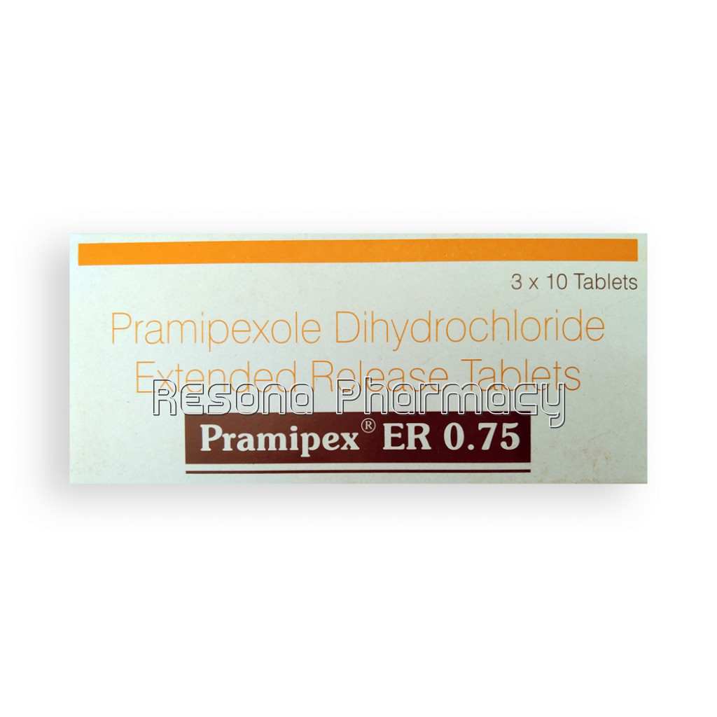 Pramipex Er 0.75