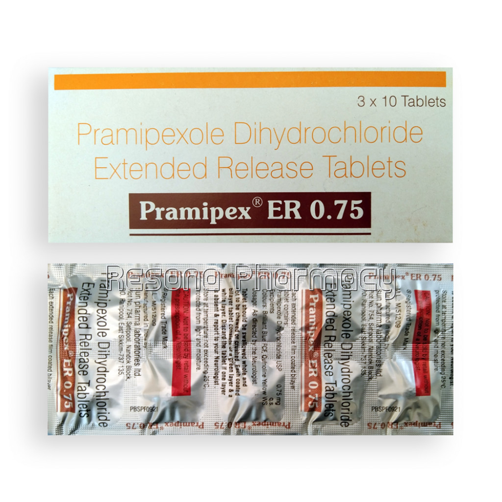 Pramipex Er 0.75