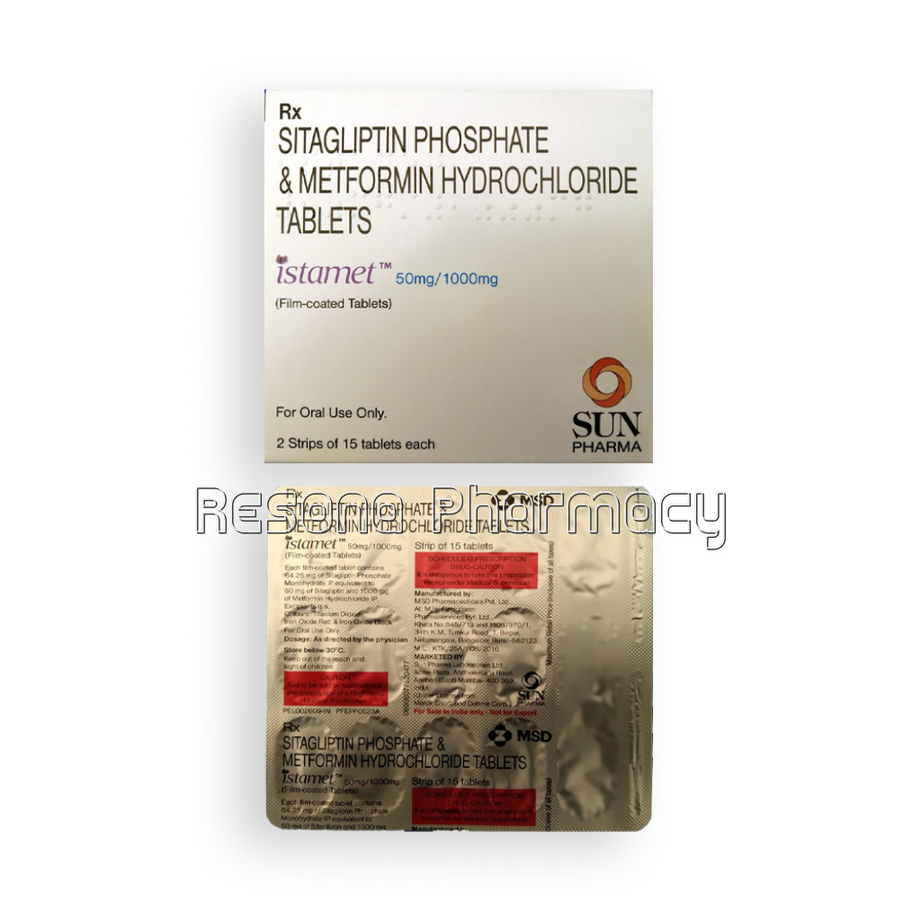 Istamet 50/1000 Mg