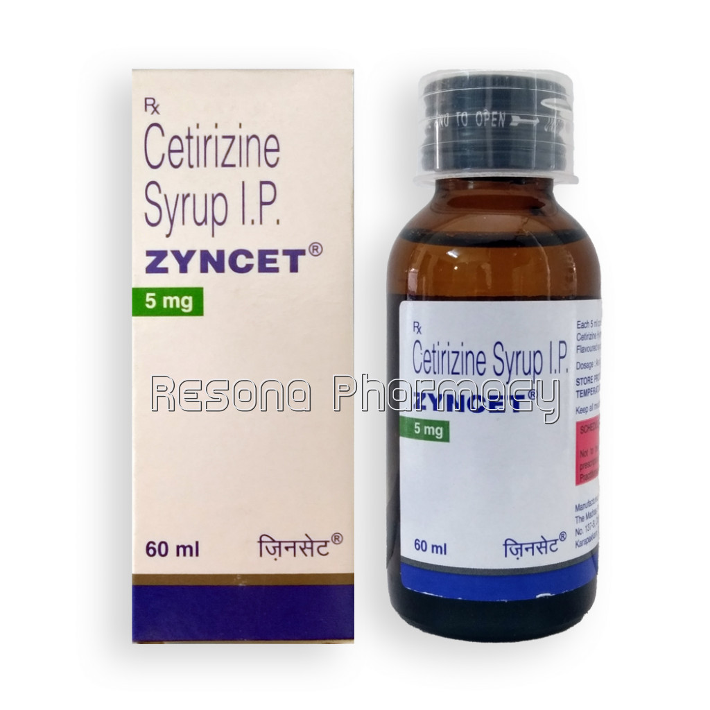 Zyncet Syrup 5 Mg