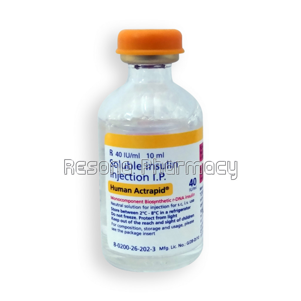 Human Actrapid Injection