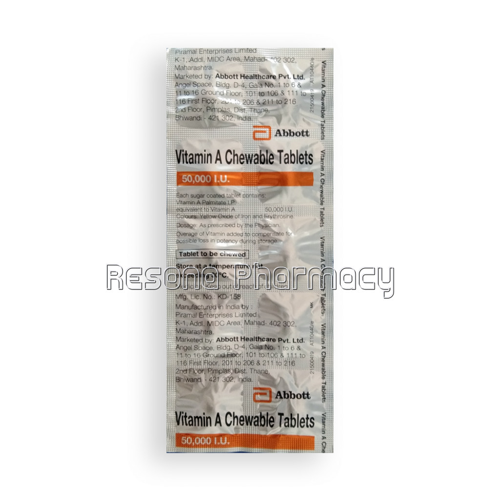 Vitamin A 50,000 I.U.