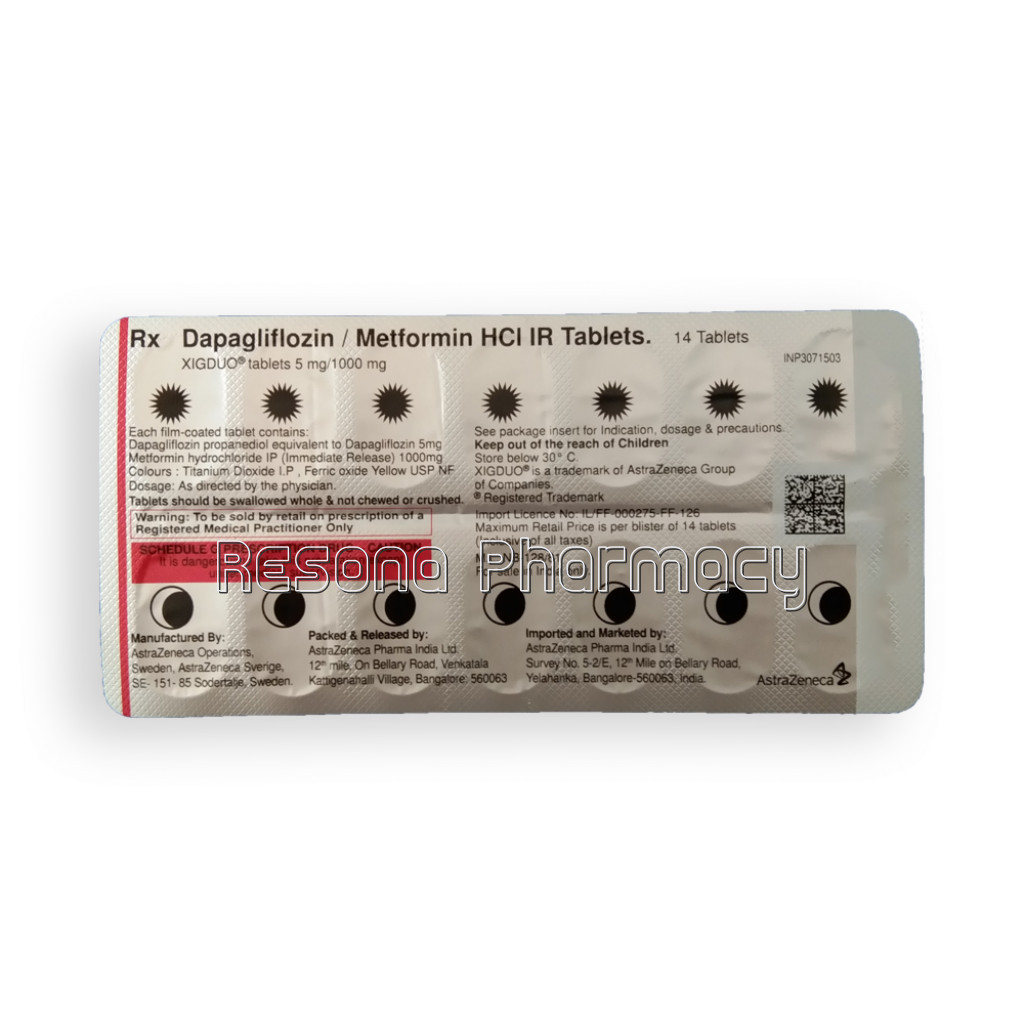 Xigduo 5/1000Mg