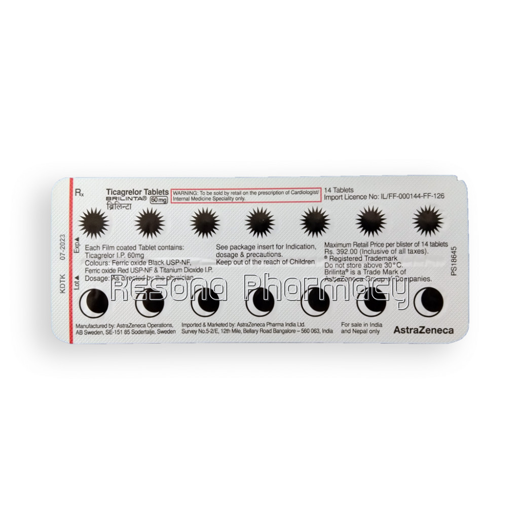 Brilinta 60Mg