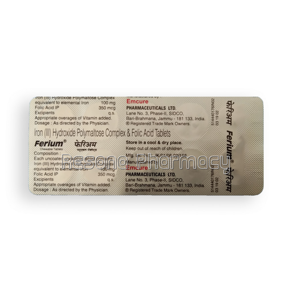 Ferium Chew Tab