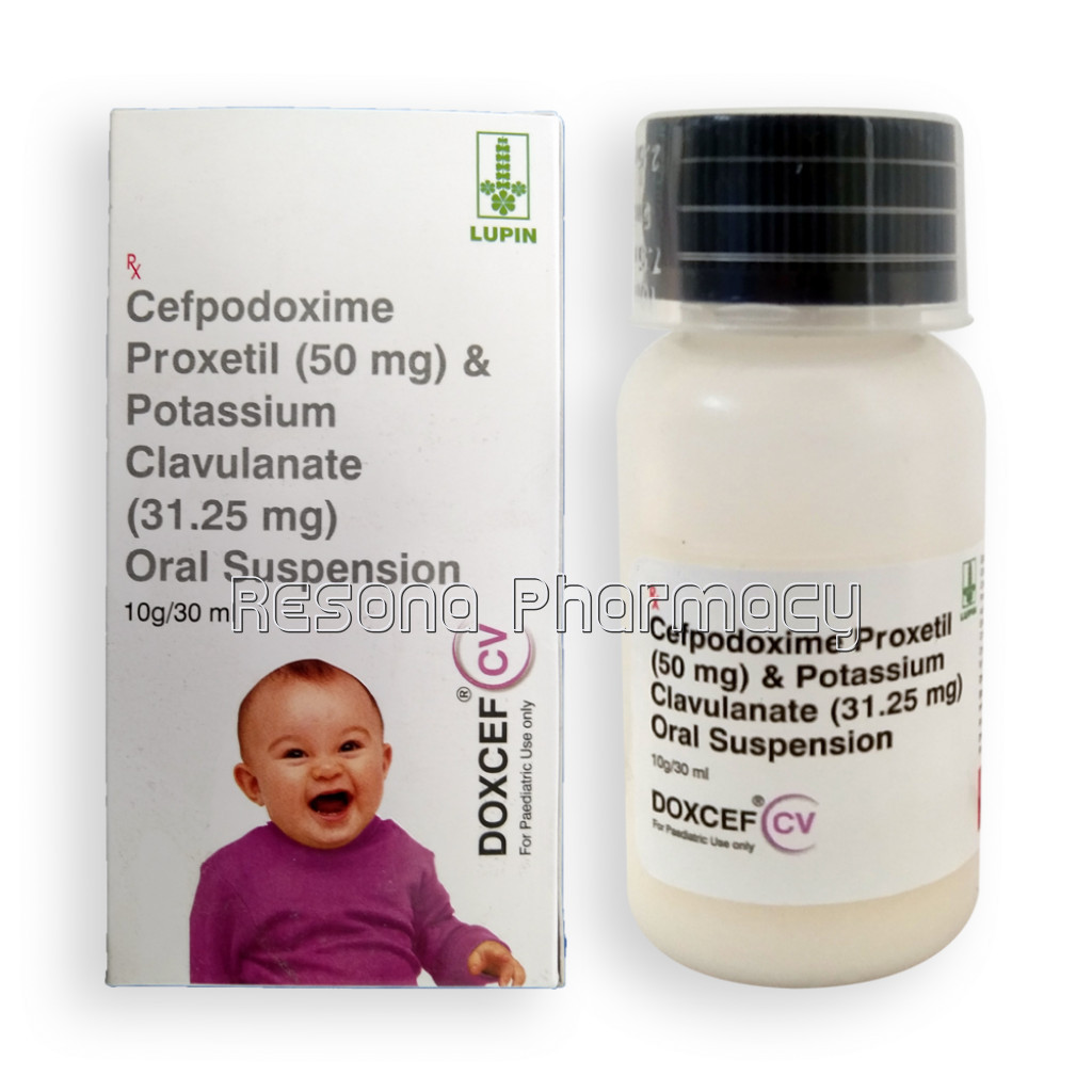 Doxcef Cv Suspension 10G/25Mg