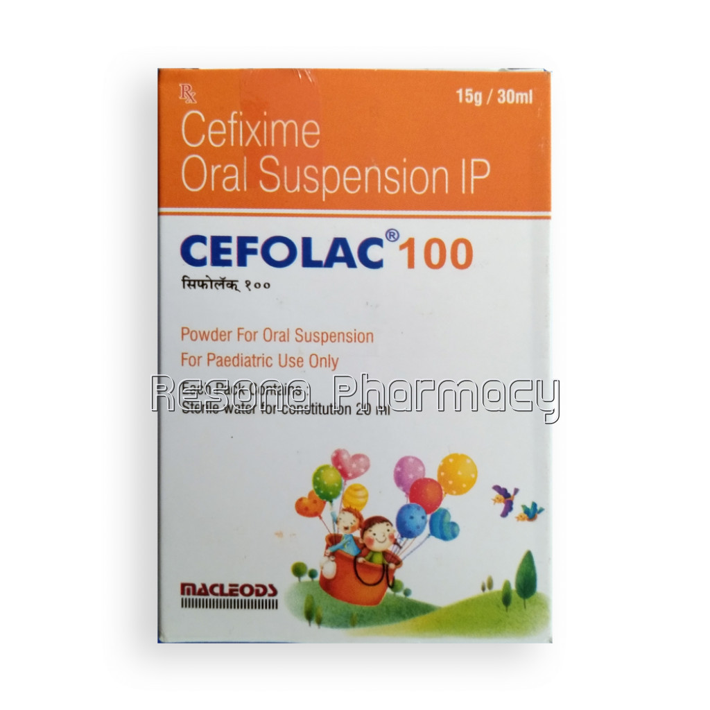 Cefolac 100 Suspension 15G/30Ml