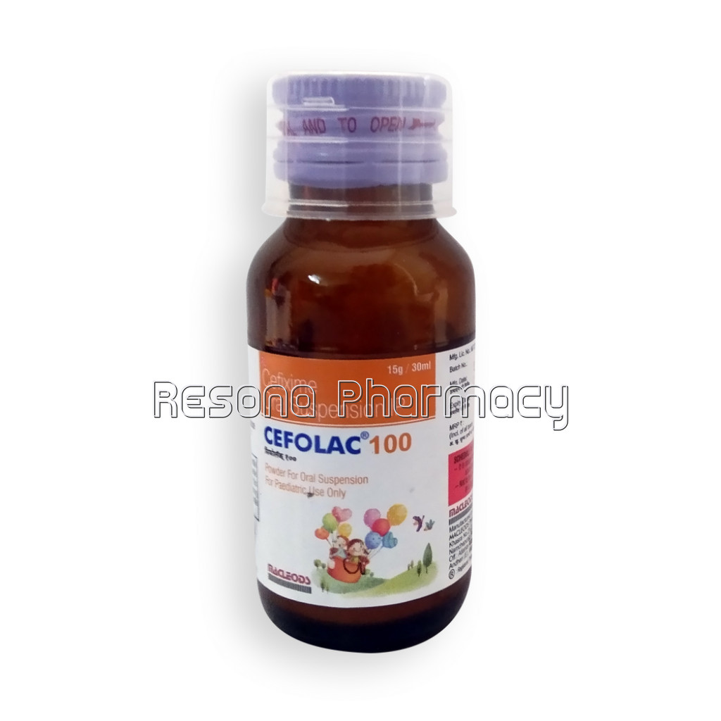 Cefolac 100 Suspension 15G/30Ml