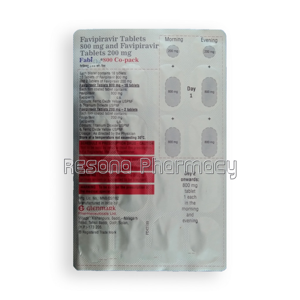 Fabi Flu 800 Co Pack