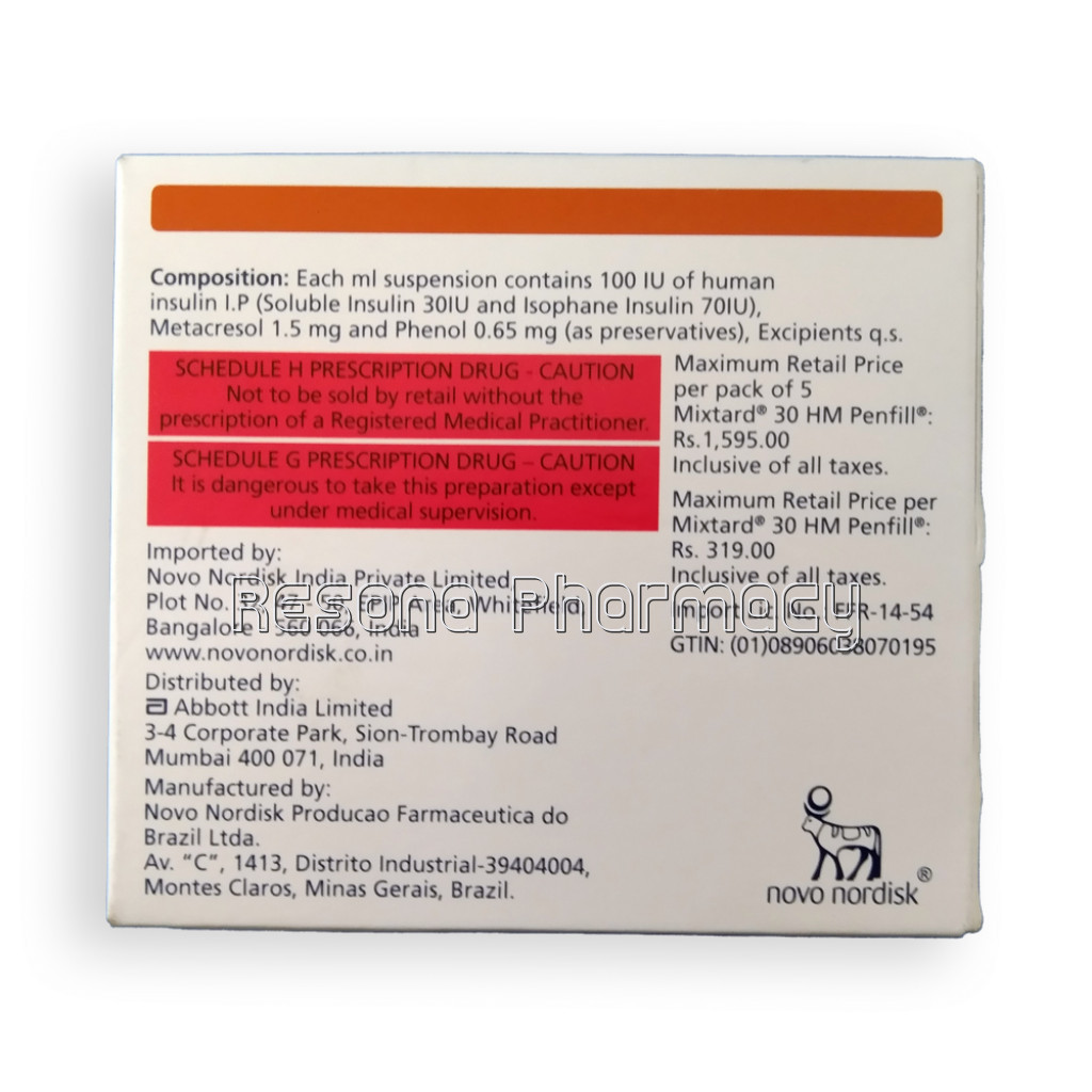 Mixtard 30Hm Injection