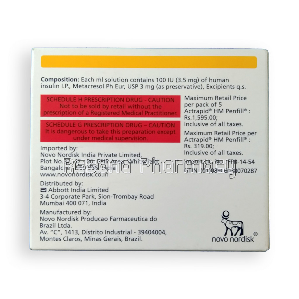 Actrapid Hm Injection