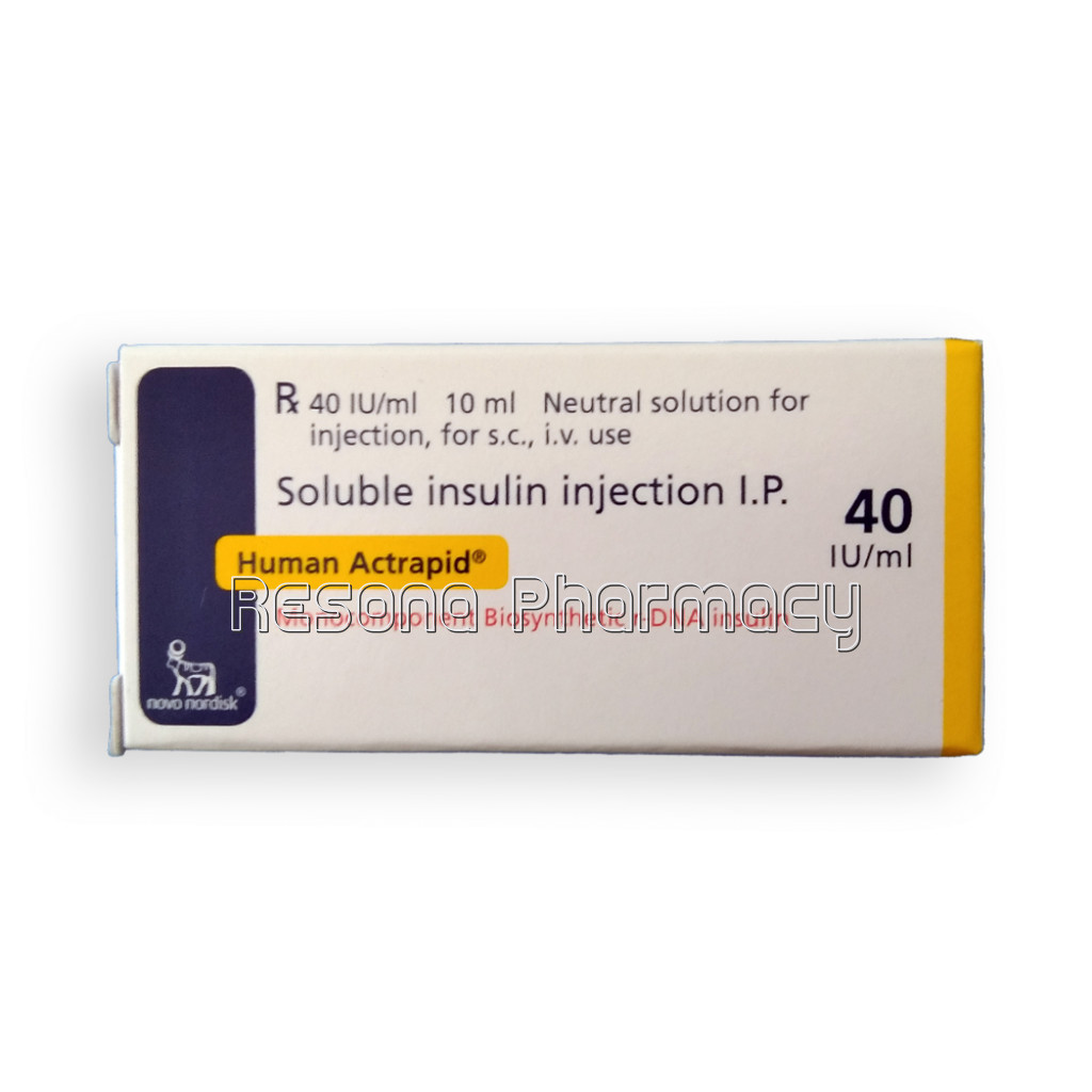 Human Actrapid Injection 40Ml