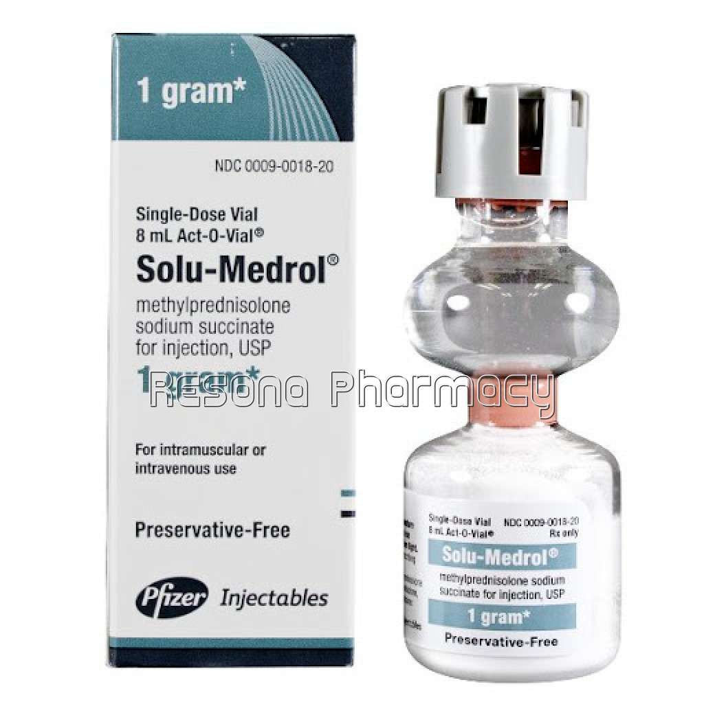 Solu Medrol Injection 1Gm
