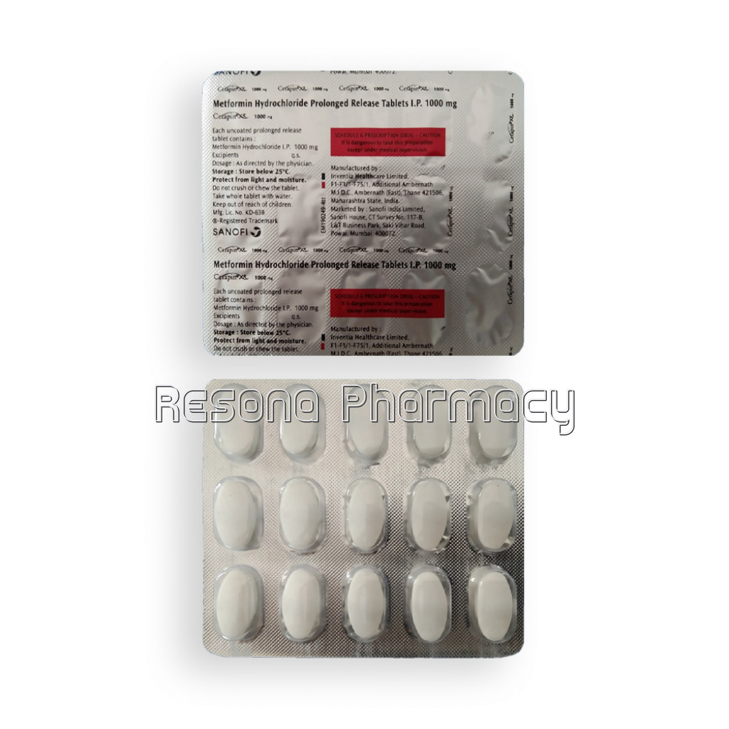 Cetapin Xr 1000Mg