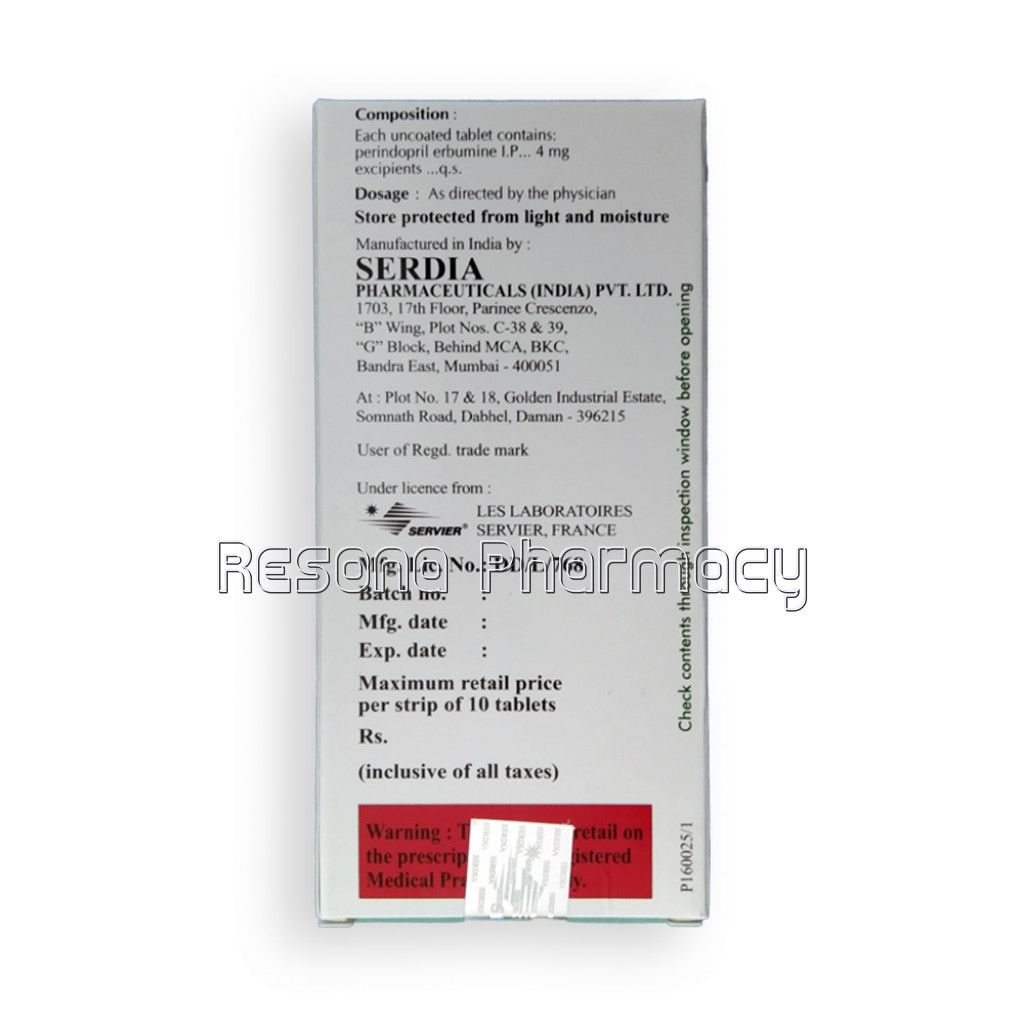 Coversyl 4Mg
