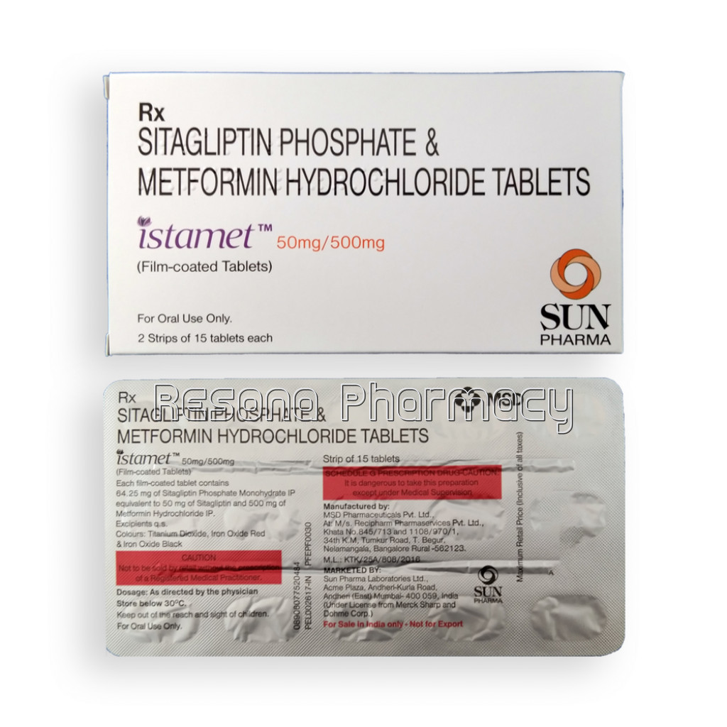 Istamet 50/500Mg