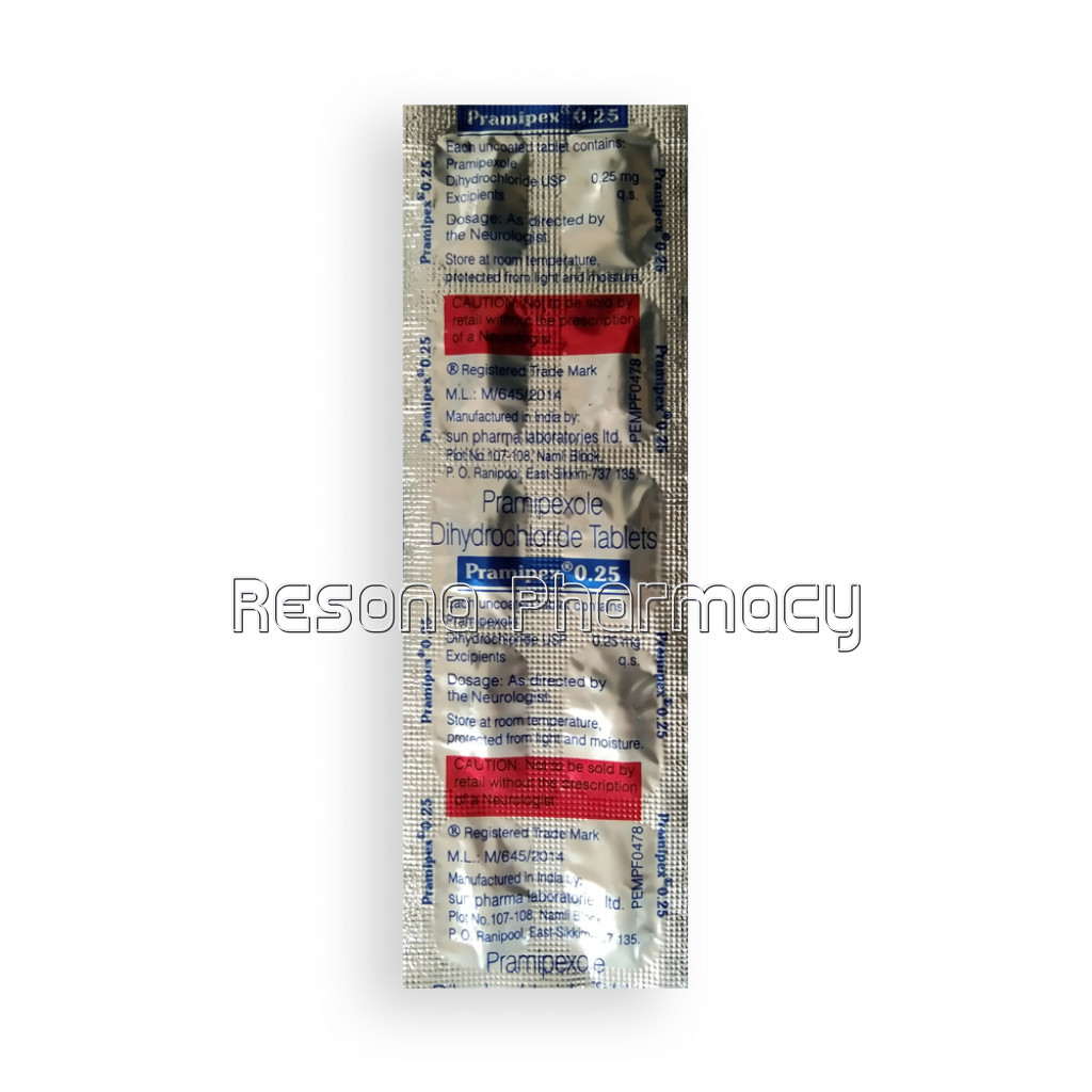 Pramipex 0.25