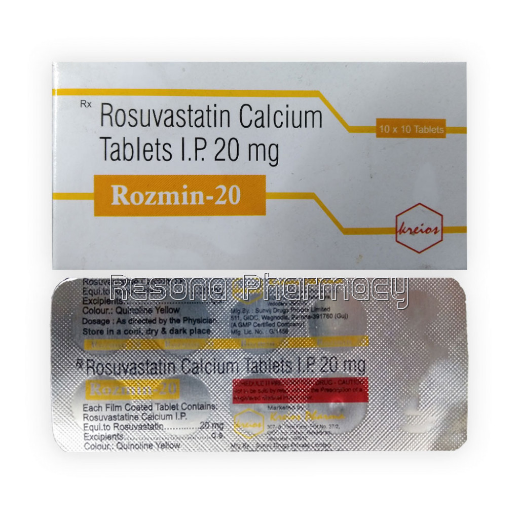 Rozmin 20 | Resona Pharmacy