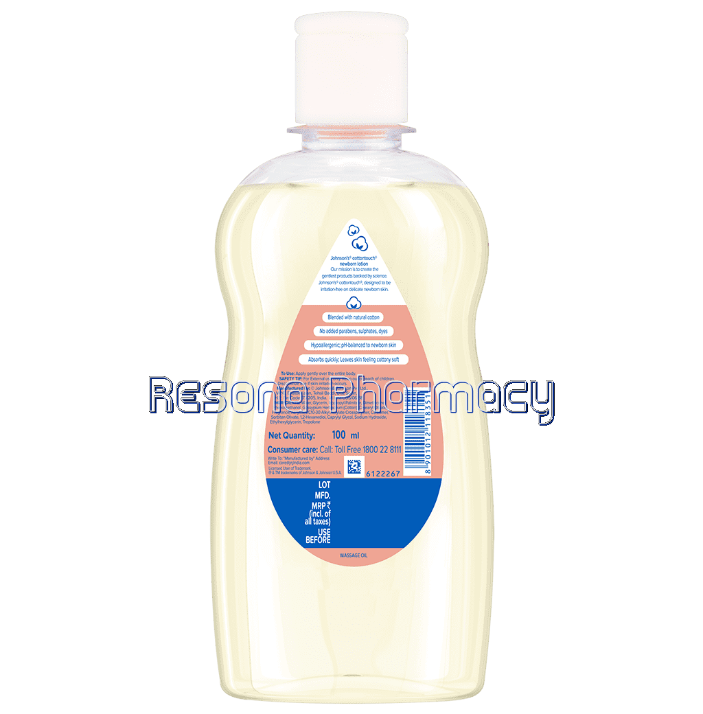 Johnson'S Cottontouch Newborn Massage Oil