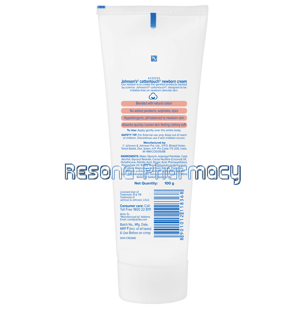 Johnson'S Cottontouch Newborn Cream