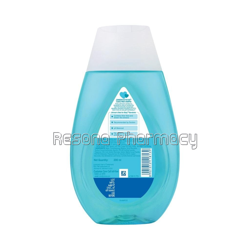 Johnson’S Active Kids Clean and Fresh Shampoo